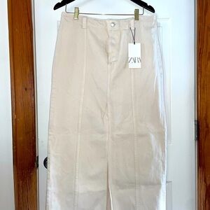 Zara Cream Maxi Skirt